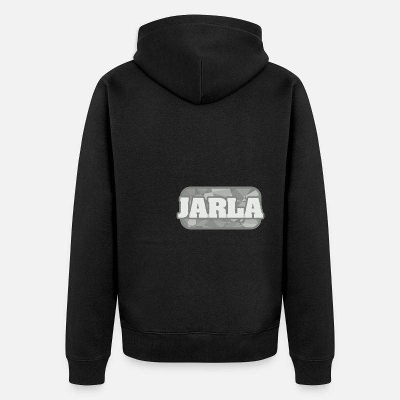 Jarla comme santé - Veste à capuche bio Premium Unisexe - noir