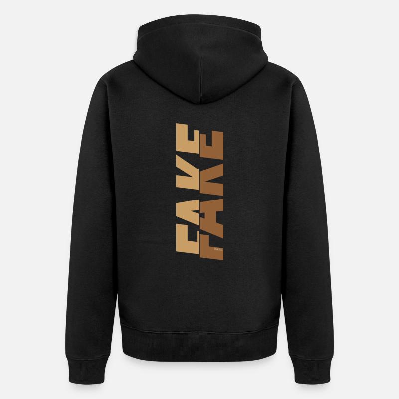 Faux exposant - Veste à capuche bio Premium Unisexe - noir