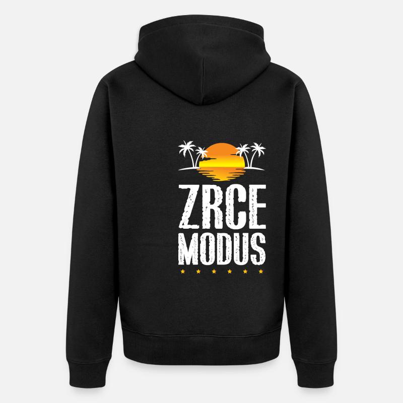 Zrce Mode - Veste à capuche bio Premium Unisexe - noir