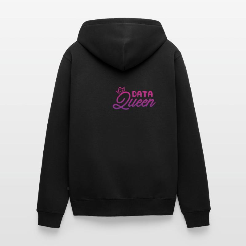 Data Queen - coding Unisex Premium Organic Zip Hoodie