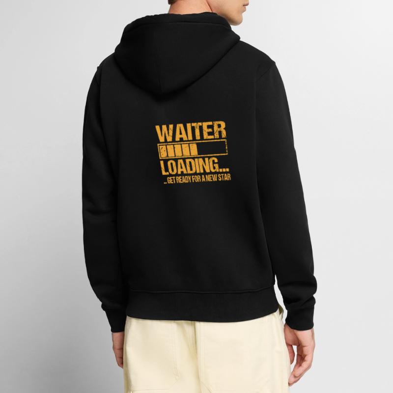 Kellner loading Kellner Ausbildung Unisex Premium Bio Zip Hoodie
