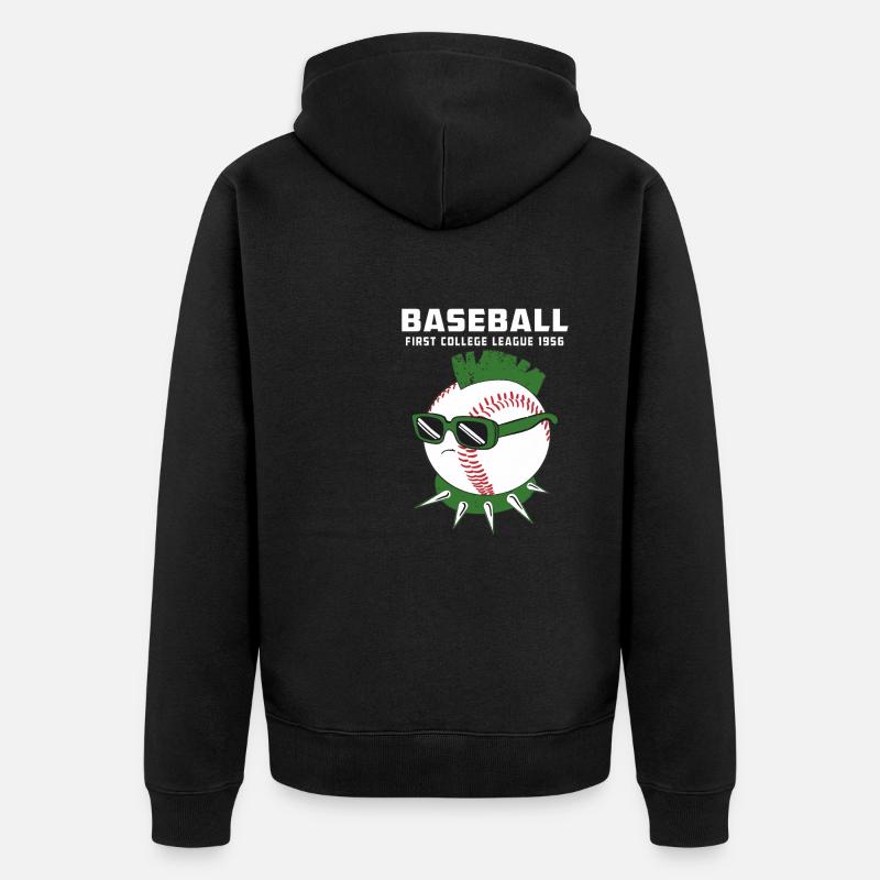 BASE-BALL - Veste à capuche bio Premium Unisexe - noir