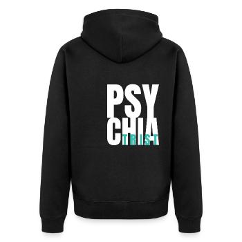 Hôpital psychiatrique de psychiatrie - Veste à capuche bio Premium Unisexe - noir - Dos - Nico (187cm)