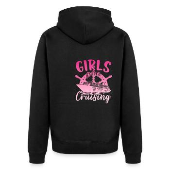 Girls Gone Croisière Croisière Croisière Vacances - Veste à capuche bio Premium Unisexe - noir - Dos - Nico (187cm)