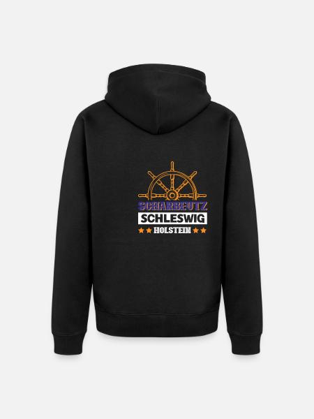 Scharbeutz Schleswig-holstein - Unisex Premium Organic Zip Hoodie - black
