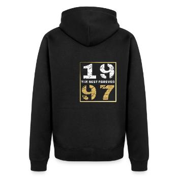 LE MEILLEUR POUR TOUJOURS 1997 - Veste à capuche bio Premium Unisexe - noir - Dos - Nico (187cm)