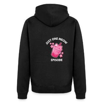 K-Drama Lover Drôle KDrama Maman - Veste à capuche bio Premium Unisexe - noir - Dos - Nico (187cm)
