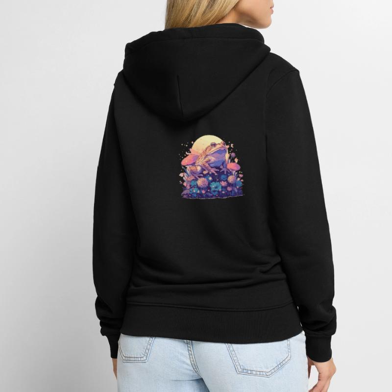 Toad Toads Toad Unisex Premium Organic Zip Hoodie