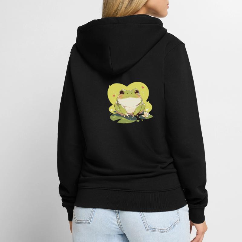 Toad Toads Toad Unisex Premium Organic Zip Hoodie