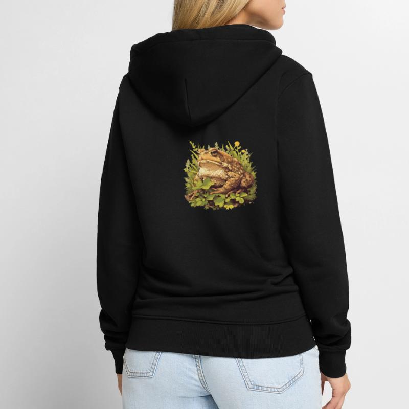 Toad Toads Toad Unisex Premium Organic Zip Hoodie