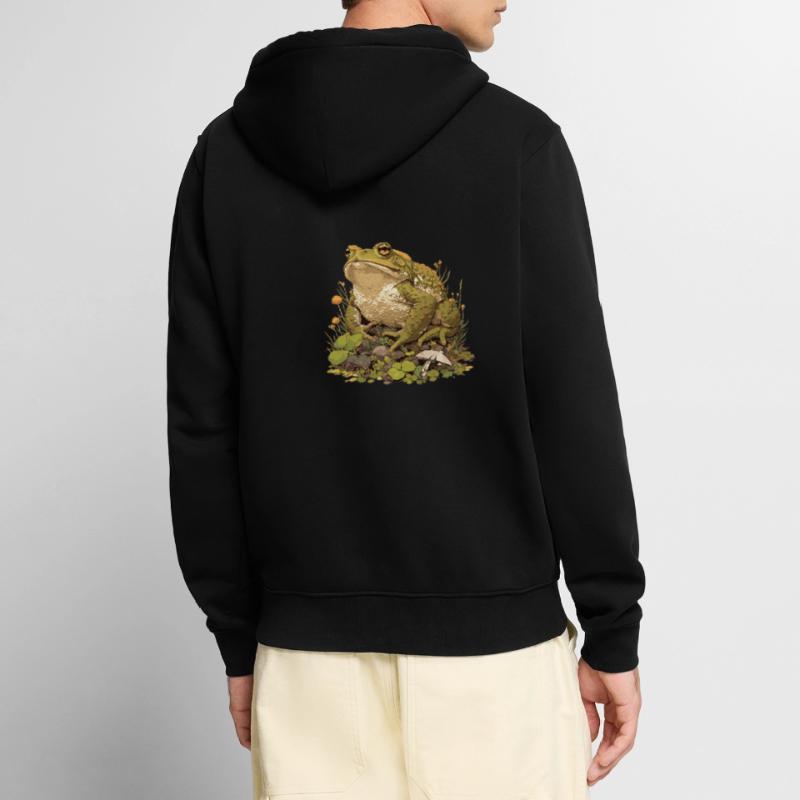 Toad Toads Toad Unisex Premium Organic Zip Hoodie