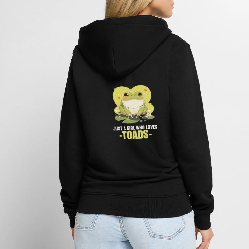 Toad Toads Toad Unisex Premium Organic Zip Hoodie