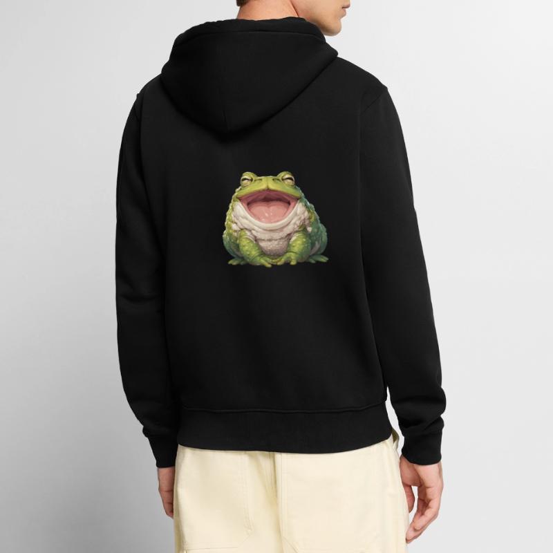 Toad Toads Toad Unisex Premium Organic Zip Hoodie