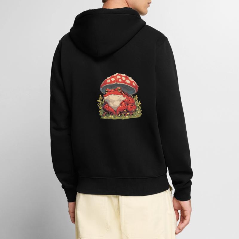 Toad Toads Toad Unisex Premium Organic Zip Hoodie