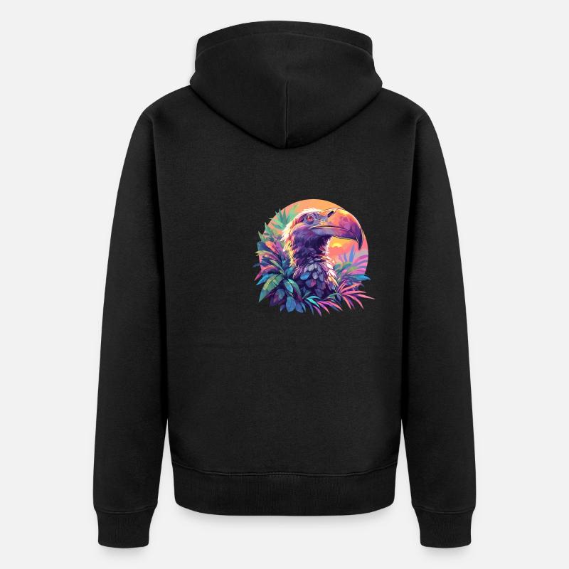 Dodos Dodo - Veste à capuche bio Premium Unisexe - noir