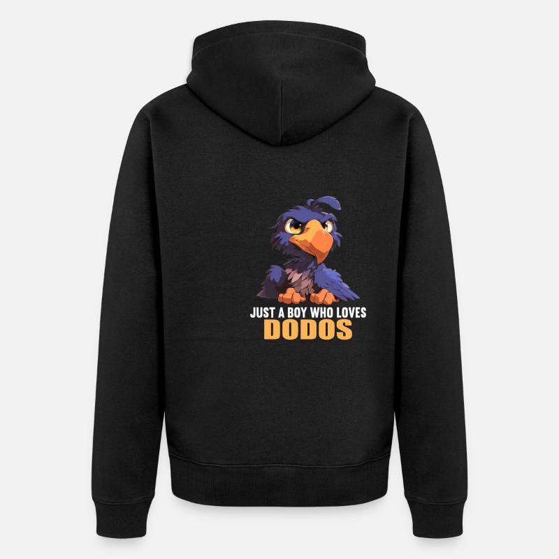 Dodos Dodo - Veste à capuche bio Premium Unisexe - noir