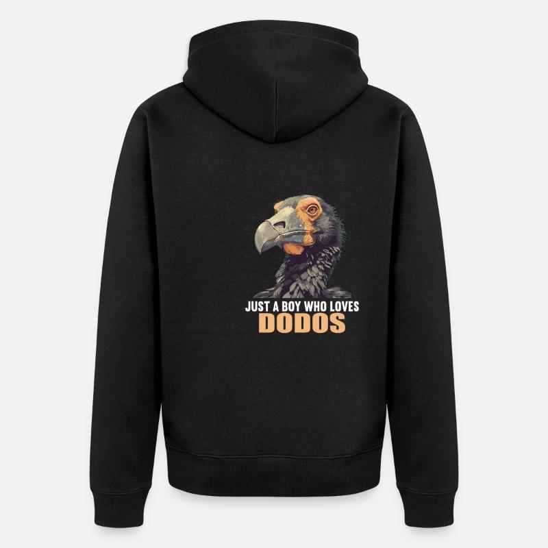 Dodos Dodo - Veste à capuche bio Premium Unisexe - noir