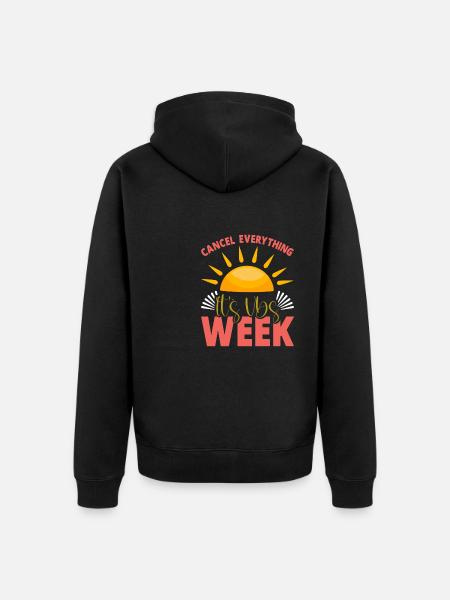 Vacation Bible School, VBS - Unisex Premium Organic Zip Hoodie - black