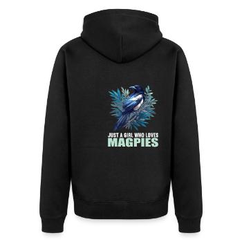 Pies Pie - Veste à capuche bio Premium Unisexe - noir - Dos - Nico (187cm)