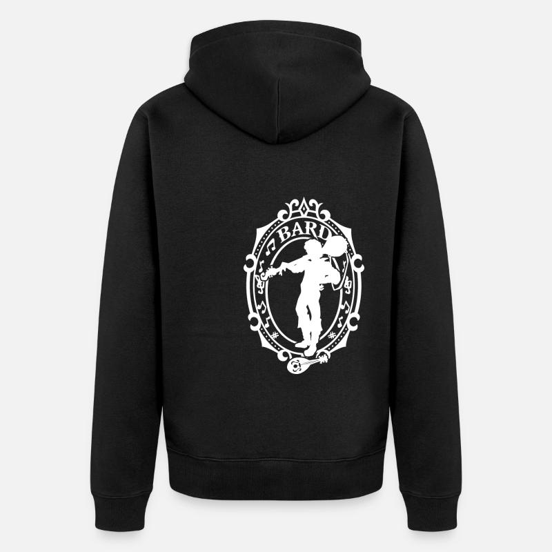 Bard - Veste à capuche bio Premium Unisexe - noir