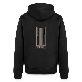 Perfect Person - Veste à capuche bio Premium Unisexe - noir - Dos - Nico (187cm)