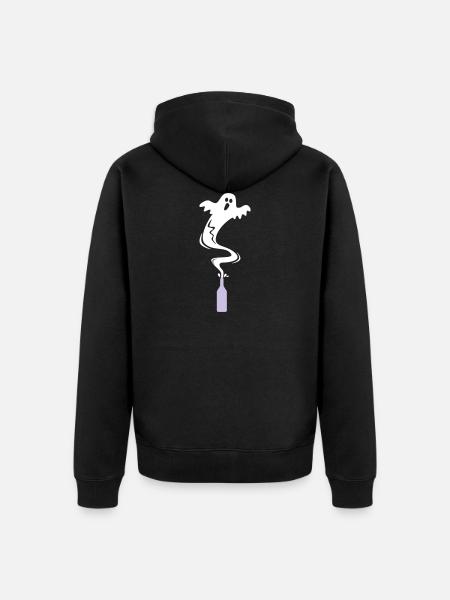 de bouteille - Veste à capuche bio Premium Unisexe - noir