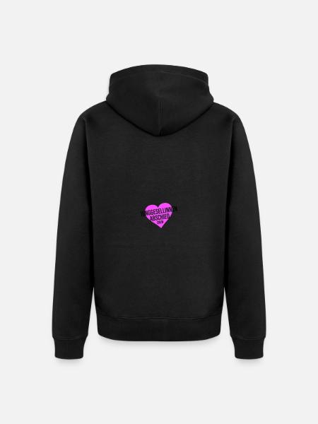 Hen Party Crew - Unisex Premium Organic Zip Hoodie - black
