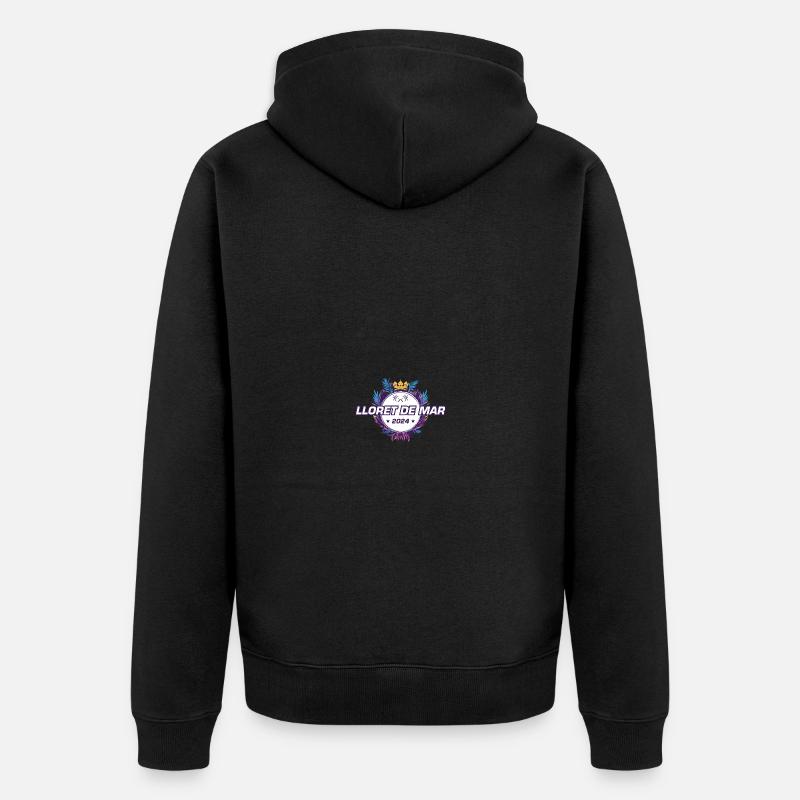 Lloret de Mar 2024 - Veste à capuche bio Premium Unisexe - noir