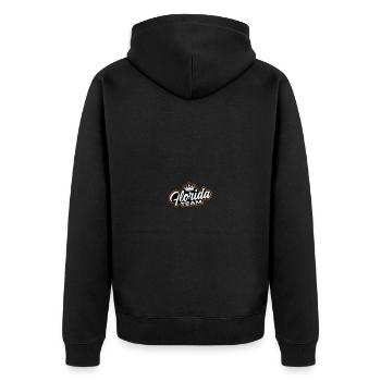 Équipe de Floride - Veste à capuche bio Premium Unisexe - noir - Dos - Nico (187cm)