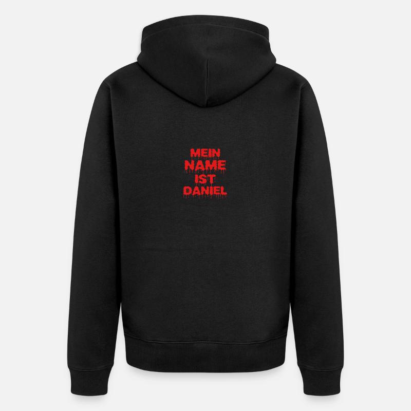 Daniel - Veste à capuche bio Premium Unisexe - noir