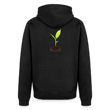 scion Illustration - Veste à capuche bio Premium Unisexe - noir - Dos - Nico (187cm)