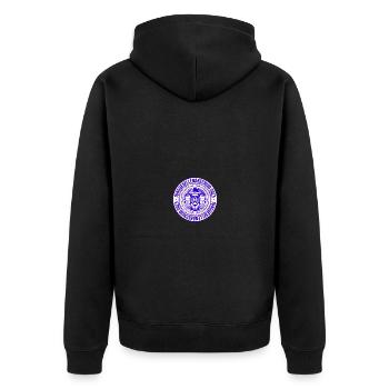 Enterrement de vie de garçon 2025 Crâne - Veste à capuche bio Premium Unisexe - noir - Dos - Nico (187cm)