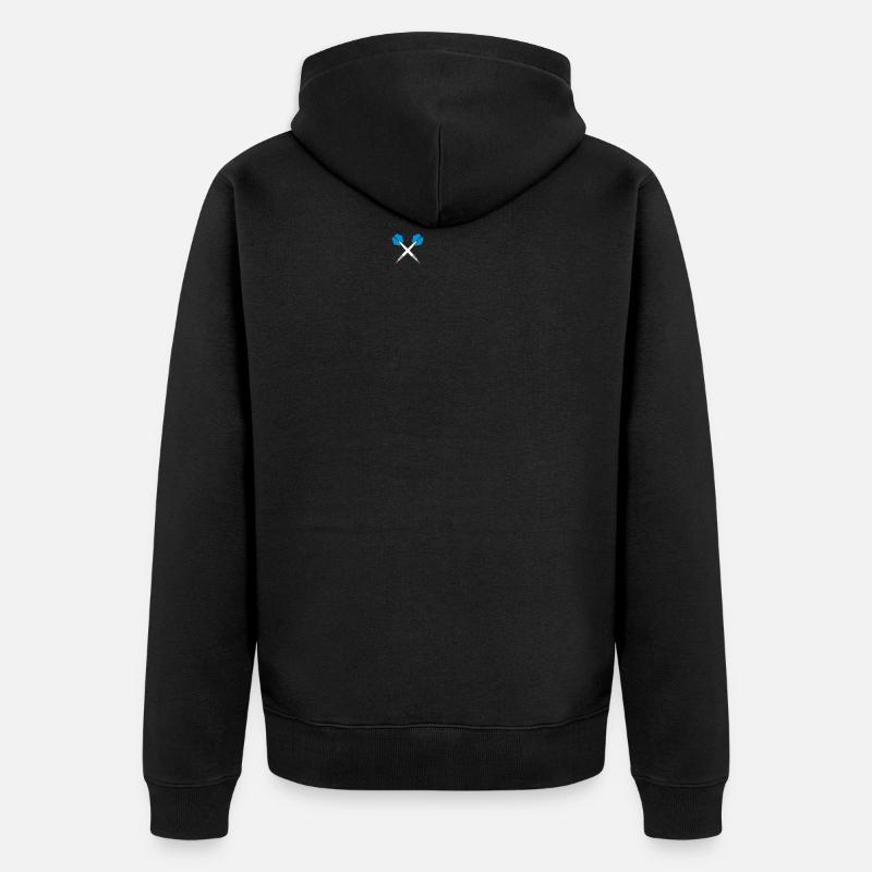 jeu de fléchettes - Veste à capuche bio Premium Unisexe - noir