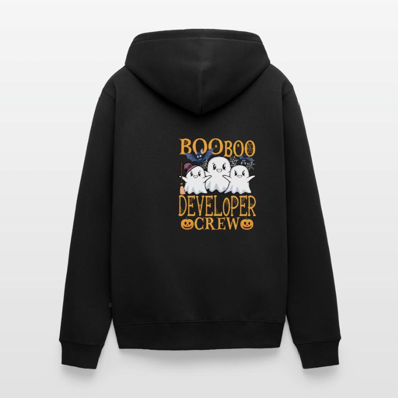 Developer Software Developer Computer Scientist Coder Unisex Premium Organic Zip Hoodie