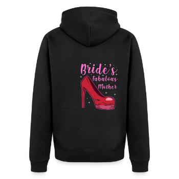 La fabuleuse mère de la mariée - Veste à capuche bio Premium Unisexe - noir - Dos - Nico (187cm)