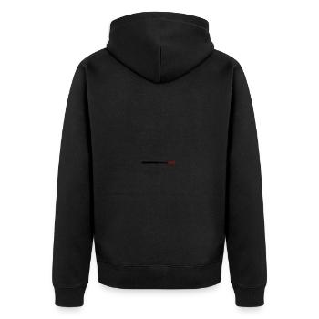 Malle 2025 - Veste à capuche bio Premium Unisexe - noir - Dos - Nico (187cm)