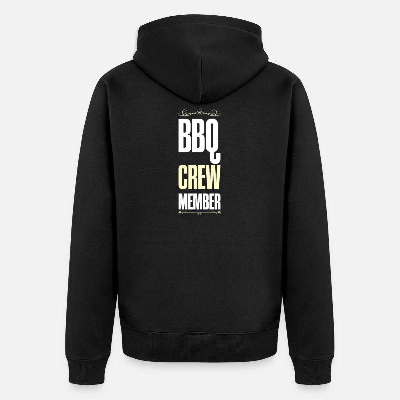 Équipe de barbecue - Veste à capuche bio Premium Unisexe - noir