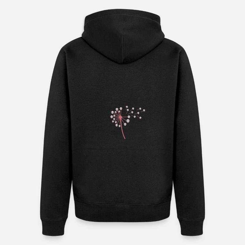 Schäfer Schaf - Unisex Premium Bio Zip Hoodie - Schwarz