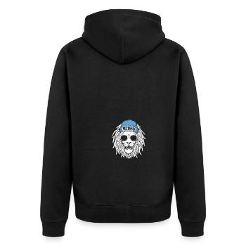 Leo Bernd - Veste à capuche bio Premium Unisexe - noir - Dos - Nico (187cm)