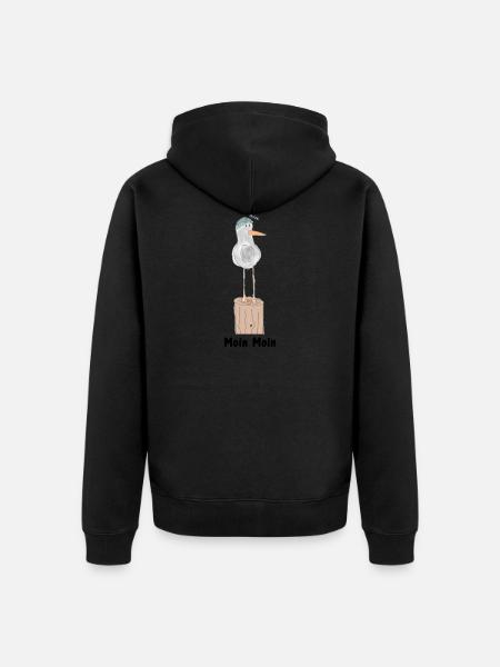 moin moin - Unisex Premium Organic Zip Hoodie - 