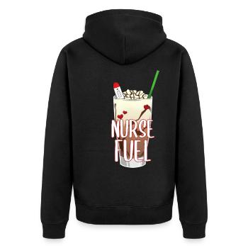 Nurse Energy Coffee Ice Cream I Cadeau - Veste à capuche bio Premium Unisexe - noir - Dos - Nico (187cm)