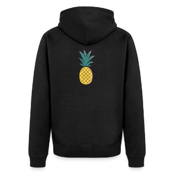 Pineapple - Veste à capuche bio Premium Unisexe - noir - Dos - Nico (187cm)