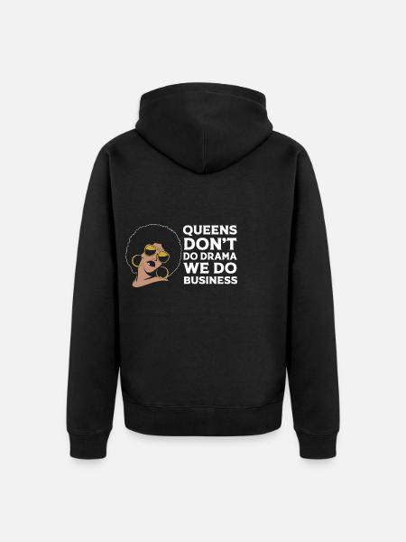 Entrepreneur Workaholic - Unisex Premium Organic Zip Hoodie - black