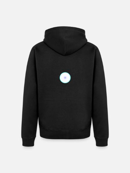 FIXED - Unisex Premium Organic Zip Hoodie - black