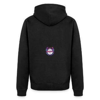 Grèce Crew Coloré - Veste à capuche bio Premium Unisexe - noir - Dos - Nico (187cm)