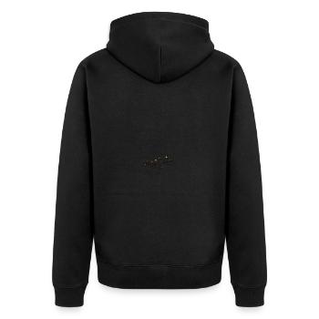 Joyeux Noël - Veste à capuche bio Premium Unisexe - noir - Dos - Nico (187cm)