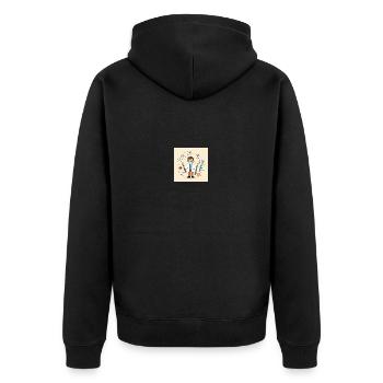 Dentiste | Dentiste | Cabinet dentaire - Veste à capuche bio Premium Unisexe - noir - Dos - Nico (187cm)