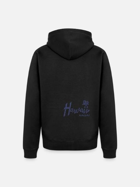 Hawaii Kauai - Unisex Premium Organic Zip Hoodie - black