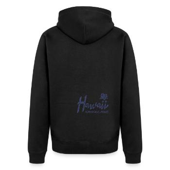 Hawaï Kahoolawe - Veste à capuche bio Premium Unisexe - noir - Dos - Nico (187cm)