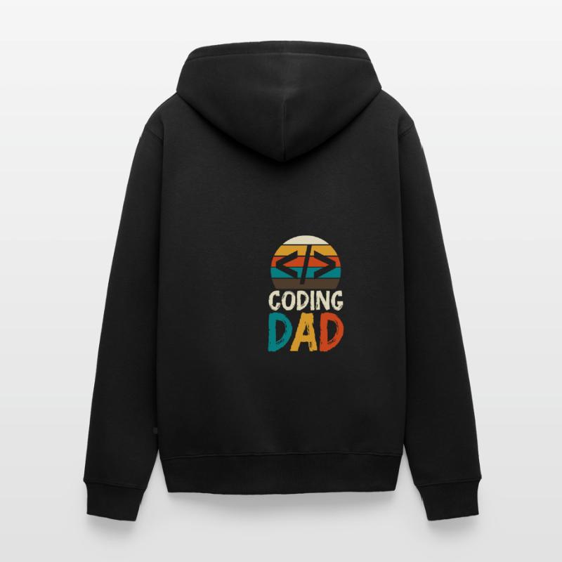 Programmierer Geek Computer Programmierung Coder L Unisex Premium Bio Zip Hoodie